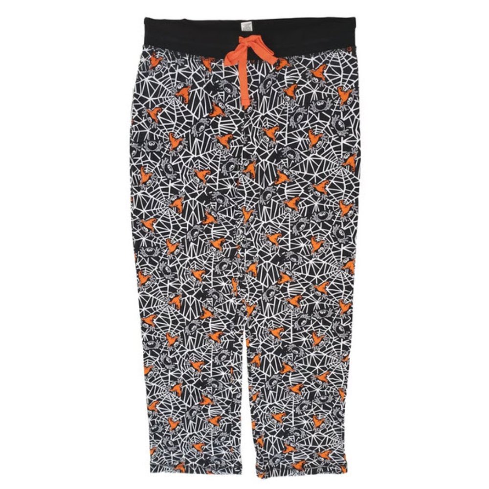 Walmart - Way to Celebrate - Halloween - Spider Black Soot PJ Pants - XL